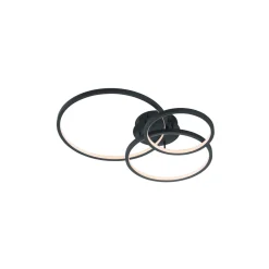 Kjøkkenbelysning Tak|Taklamper / Takplafonder>Trio Lighting Aaron taklampe - Antrasitt