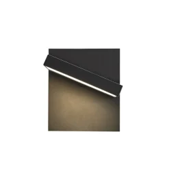 Utelamper Med Opp/Ned Lys>Slv Abridor vegglampe utendørs 12W 3000/4000 kelvin IP55 Antrasitt