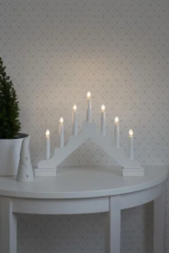 Adventsstaker|Julebelysning På Batteri><noscript><img width=