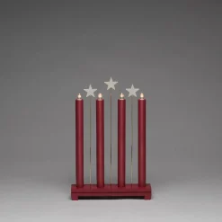 Adventsstaker>Konstsmide Adventsstake med stjerner