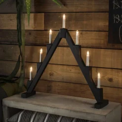 Adventsstaker>Konstsmide Adventstake 7 armet sammenleggbar