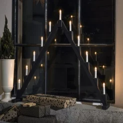 Adventsstaker>Konstsmide Adventstake 11 armet sammenleggbar