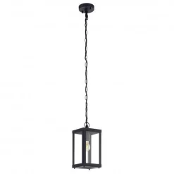 Taklamper Ute|Utendørs Downlights>Eglo Alamonte takpendel IP44 - Svart