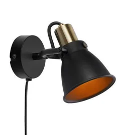 Leselamper>Marksløjd Alton vegglampe - - Svart