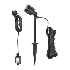 Spot På Spyd>Konstsmide Amalfi markspot 1W Svart