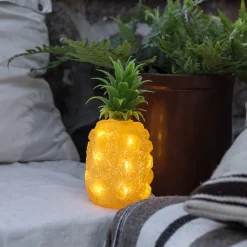 Hagefigurer>Konstsmide Ananas, akryl 26 cm Gul