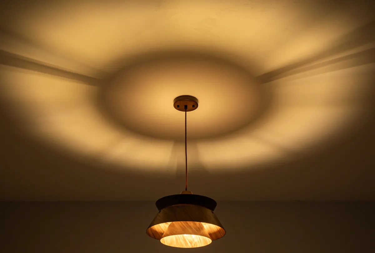 Kjøkkenbelysning Tak|Takpendler>Antidark Apollo takpendel 36 cm Valnøtt