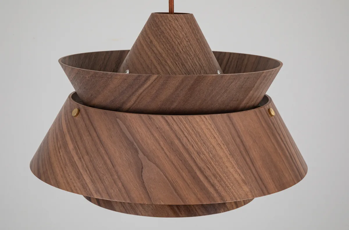 Kjøkkenbelysning Tak|Takpendler>Antidark Apollo takpendel 36 cm Valnøtt