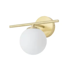 Baderomsbelysning Vegg>Nowodvorski Aralia vegglampe IP44 - farget Messing