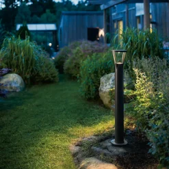 Pullert>Sg Armaturen As Arco Air utendørs pullert 96 cm 6W Dimbar - Grafitt