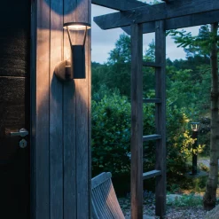 Utelamper - Klassiske Vegglamper>Sg Armaturen As Arco Air utendørs vegglampe 6W Dimbar - Grafitt