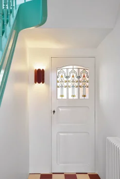 Vegglamper Med Opp/Ned Lys|Interiørlamper>HAY Arcs vegglampe uten ledning - Krom