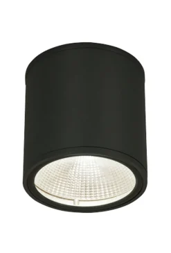 Taklamper Ute|Utendørs Downlights>Aneta Lighting Argo taklampe utendørs 7W 2700 Kelvin - Svart