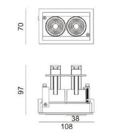 Kjøkkenbelysning Tak|Spotter & Skinner><noscript><img width=