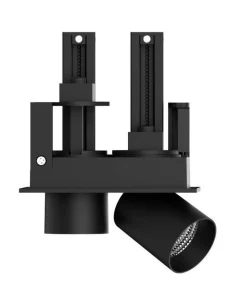 Kjøkkenbelysning Tak|Spotter & Skinner>NorDesign Aria mini flex K2 downlight justerbar 2x5W 3000K RA90 Dimbar - Svart