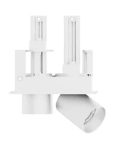 Kjøkkenbelysning Tak|Spotter & Skinner>NorDesign Aria mini flex K2 downlight justerbar 2x5W 30000K RA90 Dimbar - Hvit