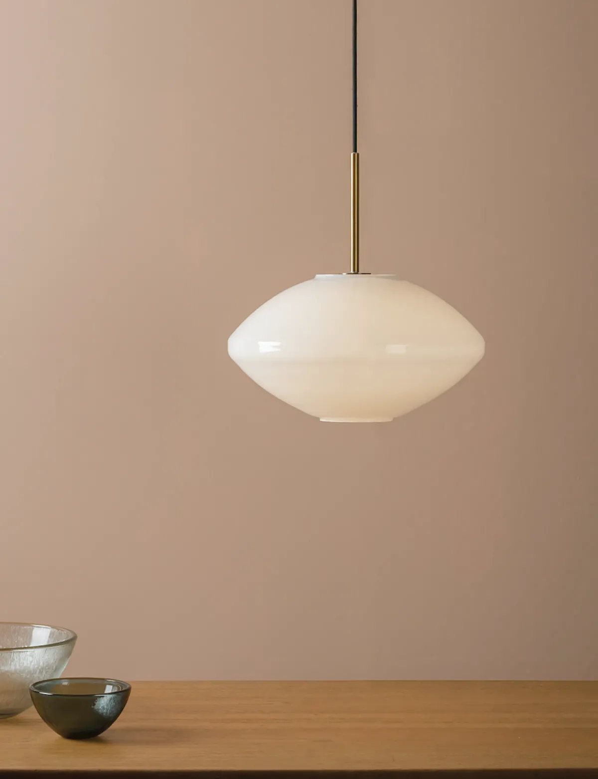 Kjøkkenbelysning Tak|Takpendler>Hadeland Glassverk Arkivlampe 4280 - Sort Hvit