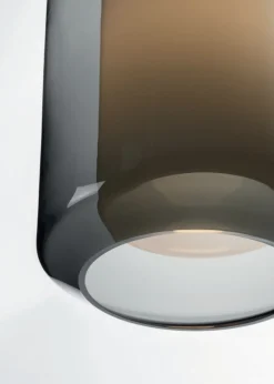 Kjøkkenbelysning Tak|Takpendler>Hadeland Glassverk Arkivlampe 4245 - Stål Opal / Stål