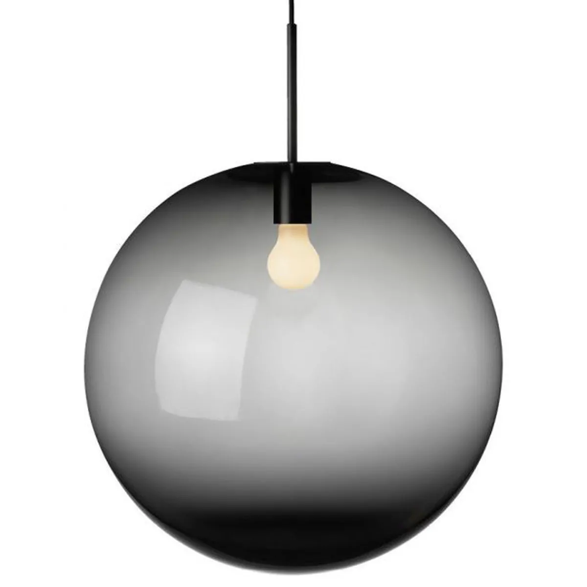 Kjøkkenbelysning Tak|Takpendler>Hadeland Glassverk Arkivlampe 4014 50 cm - - Sort Grå