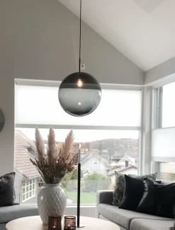 Kjøkkenbelysning Tak|Takpendler>Hadeland Glassverk Arkivlampe 4014 50 cm - - Sort Grå