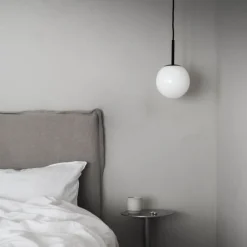 Kjøkkenbelysning Tak|Takpendler>Hadeland Glassverk Arkivlampe 4014 25 cm - - Sort Hvit