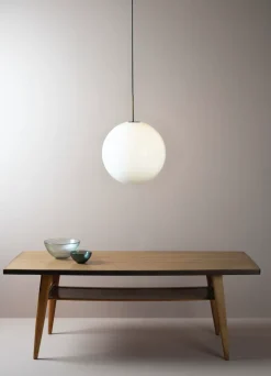 Kjøkkenbelysning Tak|Takpendler>Hadeland Glassverk Arkivlampe 4014 30 cm - - Sort Hvit