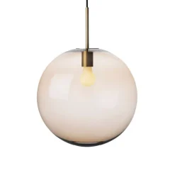 Kjøkkenbelysning Tak|Takpendler>Hadeland Glassverk Arkivlampe 4014 40 cm - Kakao - Messing Kakao / Messing