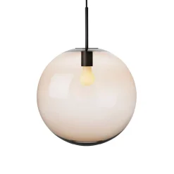 Kjøkkenbelysning Tak|Takpendler>Hadeland Glassverk Arkivlampe 4014 40 cm - Kakao - Sort Brun