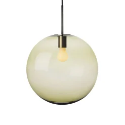Kjøkkenbelysning Tak|Takpendler>Hadeland Glassverk Arkivlampe 4014 40 cm - Oliven - Stål Grønn / Stål