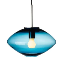 Kjøkkenbelysning Tak|Takpendler>Hadeland Glassverk Arkivlampe 4280 - Stålblå - Stål Blå / Stål