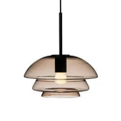 Kjøkkenbelysning Tak|Takpendler>Hadeland Glassverk Arkivlampe 4006 Small - - Sort Kakao