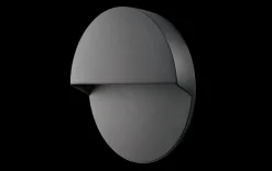 Utelamper Med Opp/Ned Lys>Sg Armaturen As Arlon round vegglampe utendørs 10W 3000 Kelvin IK10 IP65 - Dimbar