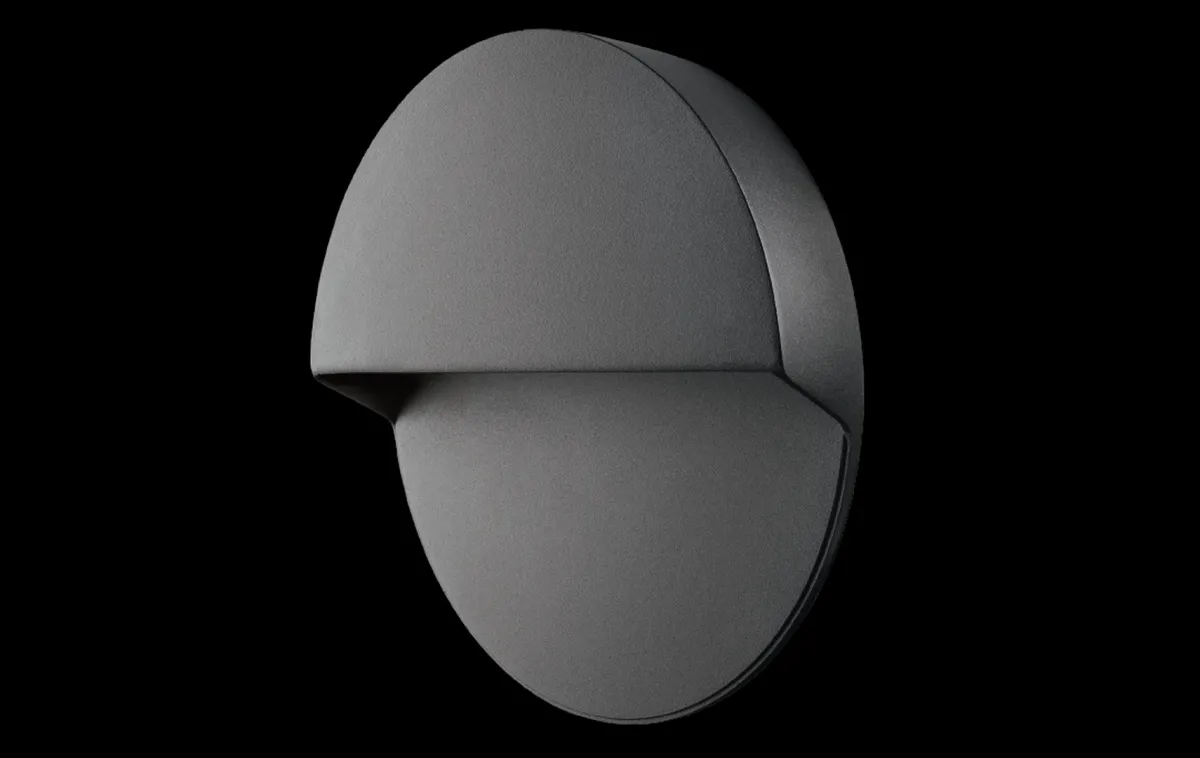 Utelamper Med Opp/Ned Lys>Sg Armaturen As Arlon round vegglampe utendørs 10W 2700 Kelvin IK10 IP65 - Dimbar