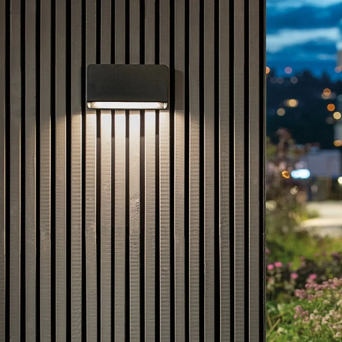 Utelamper Med Opp/Ned Lys>Sg Armaturen As Arlon vegglampe utendørs 10W 3000 Kelvin IK10 IP65 - Dimbar