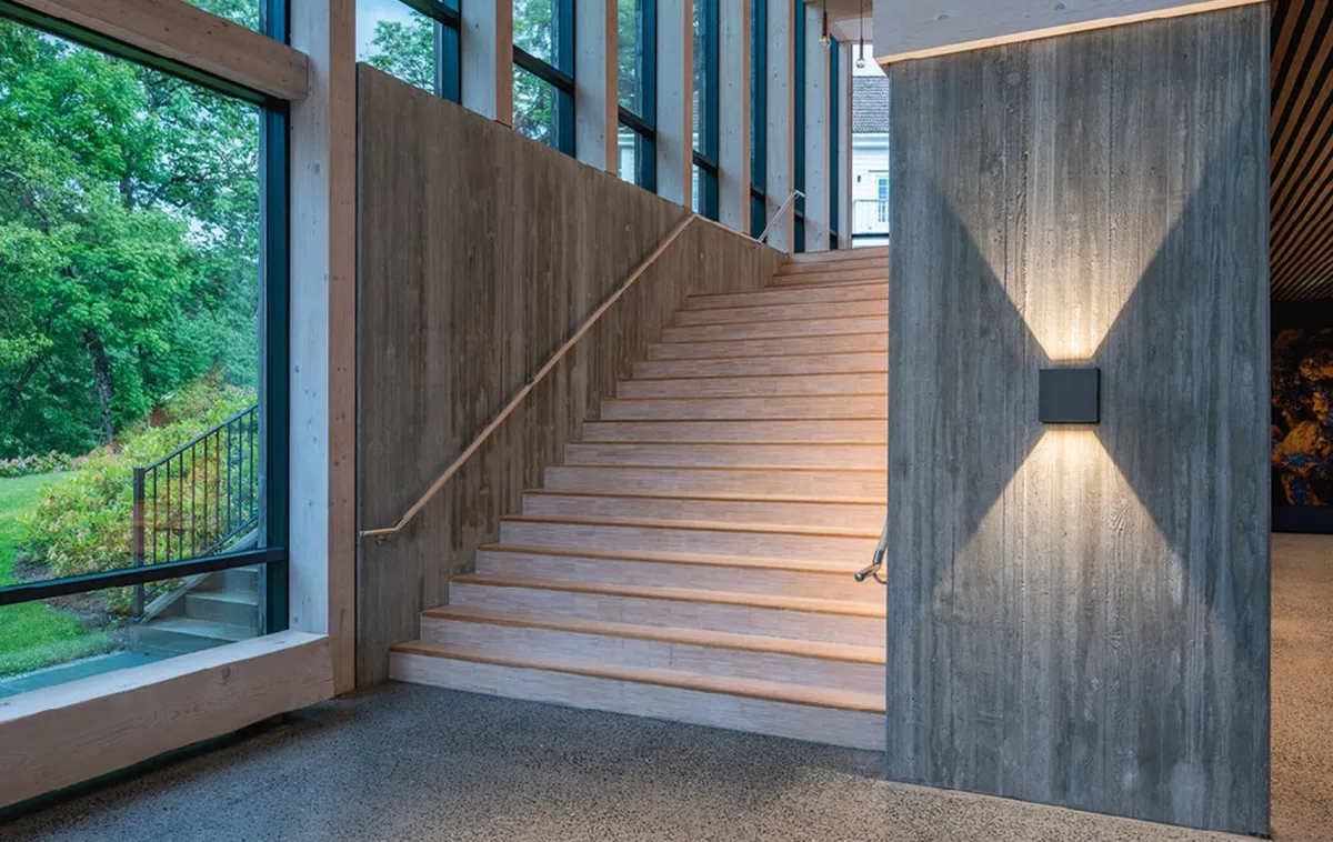 Utelamper Med Opp/Ned Lys>Sg Armaturen As Artes Midi vegglampe opp/ned utendørs 32W 2700K Dimbar