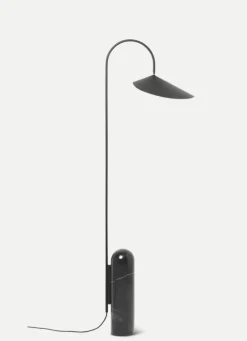 Interiørlamper Gulv|Leselamper Gulv>Ferm Living Arum gulvlampe - svart