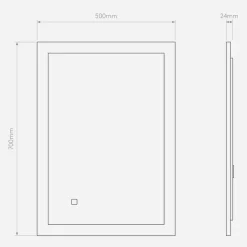 Baderomsbelysning Vegg><noscript><img width=