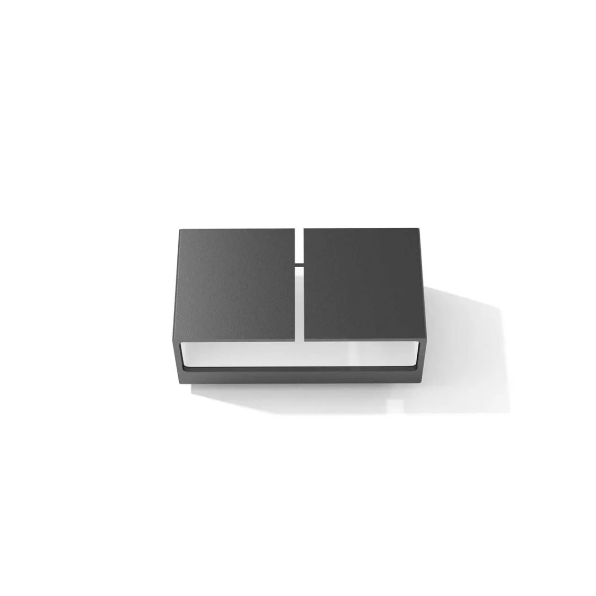 Utelamper Med Opp/Ned Lys>LOOM Design Ask vegglampe opp/ned utendørs 11W 2700K IP65 - Svart