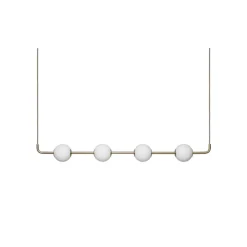 Kjøkkenbelysning Tak|Takpendler>Umage Audrey linear takpendel Messing/opal