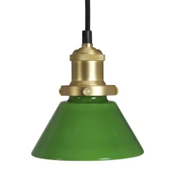 Vinduslamper|Kjøkkenbelysning Tak>Pr home of Scandinavia Ab August Takpendel 15 - Messing/Grønn Messing / Grønn