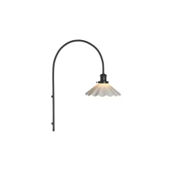 Interiørlamper>Pr home of Scandinavia Ab August vegglampe - med plisse mønster Hvit