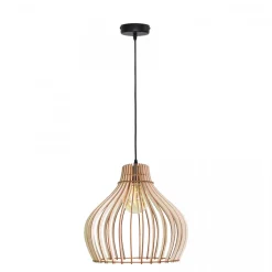 Kjøkkenbelysning Tak|Takpendler>Temar Aurora spile takpendel 38 cm - Natur