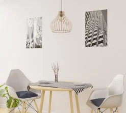 Kjøkkenbelysning Tak|Takpendler>Temar Aurora spile takpendel 38 cm - Natur