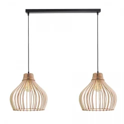 Kjøkkenbelysning Tak|Takpendler>Temar Aurora spile takpendel 2 lys - Natur