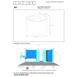 Baderomsbelysning Vegg|Vegglamper Med Opp/Ned Lys><noscript><img width=
