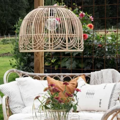 Kjøkkenbelysning Tak|Taklamper / Takplafonder>Globen Lighting Bali skjerm 50 - Natur