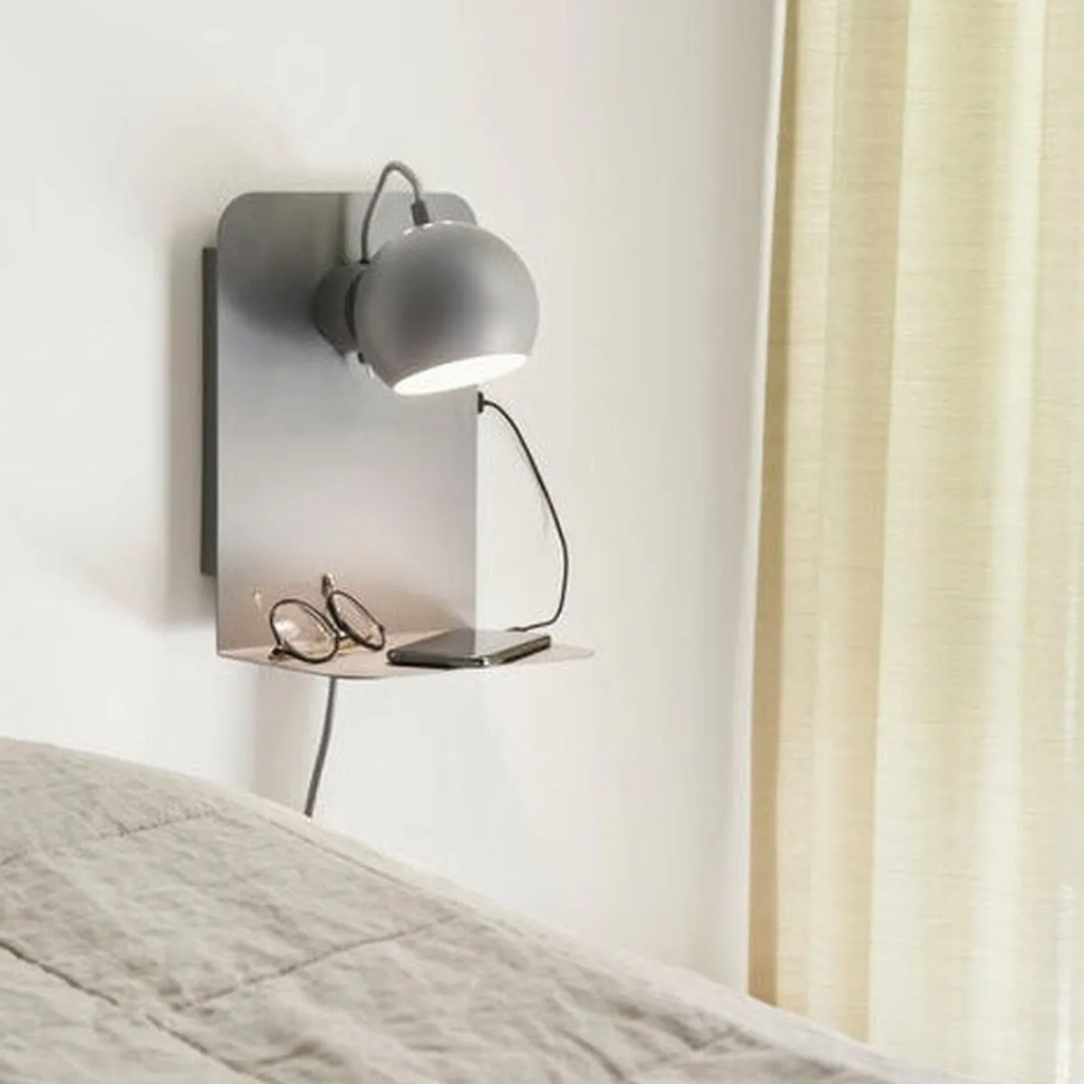 Vegglamper Med Usb>Frandsen Ball vegglampe m/USB