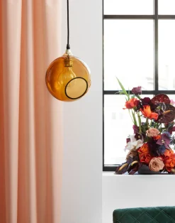 Kjøkkenbelysning Tak|Takpendler>Design by Us Ballroom taklampe - Oransje Messing / Oransje