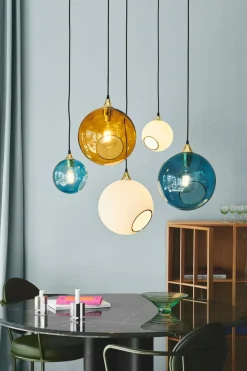 Kjøkkenbelysning Tak|Takpendler>Design by Us Ballroom XL taklampe - Oransje Messing / Oransje