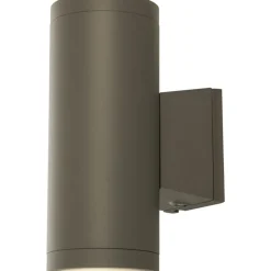 Utelamper Med Opp/Ned Lys>Solar Basic vegglampe utendørs opp/ned lys IP54 Svart